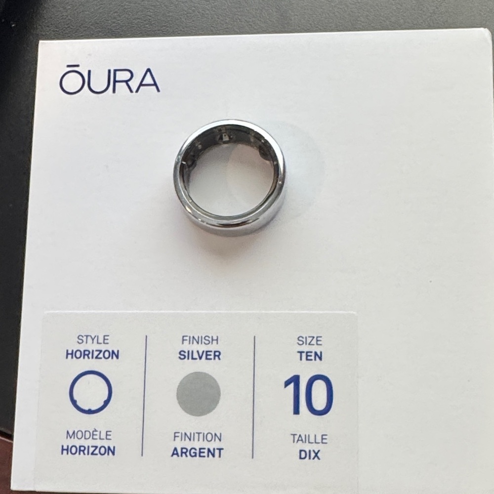 Oura Silver Horizon Ring